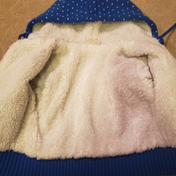 Vintage Fingerhut Fashions 1980's Kids Reindeer Sweater Coat - Picture 5 of 5